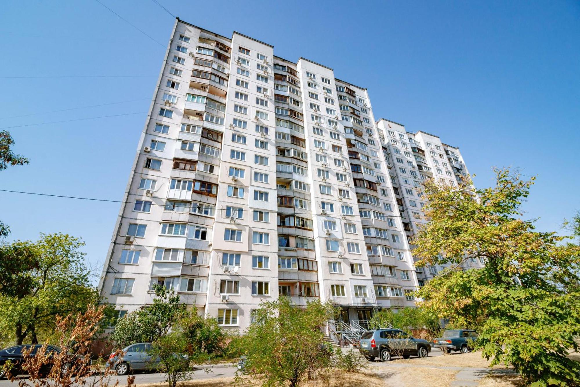 Kvartirkoff Na Obolonskiy Prospekt 9 Kiev Exterior foto